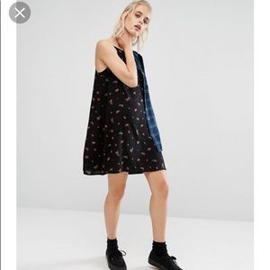 Vans floral print cami swing dress